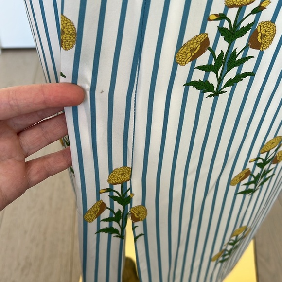 RHODE Wanda Dress Size XL Striped Floral Print Shopbop Exclusive Spring Summer - Picture 8 of 16